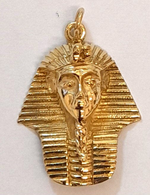 9ct Gold Egyptian Tutankhamun Pendant 3.96gr