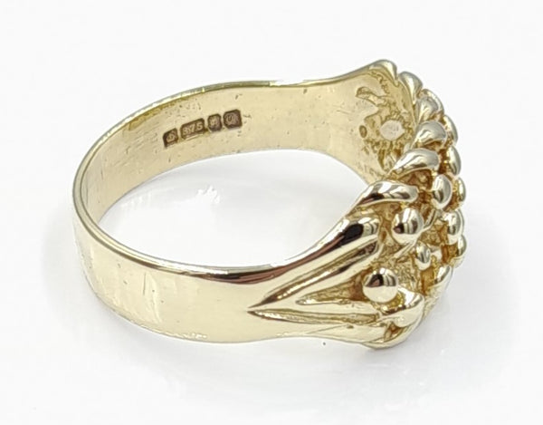 9ct Gold Keeper Ring 5gr