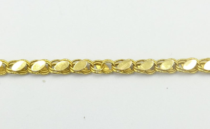 14ct gold "Pullu" chain 22". 7gr
