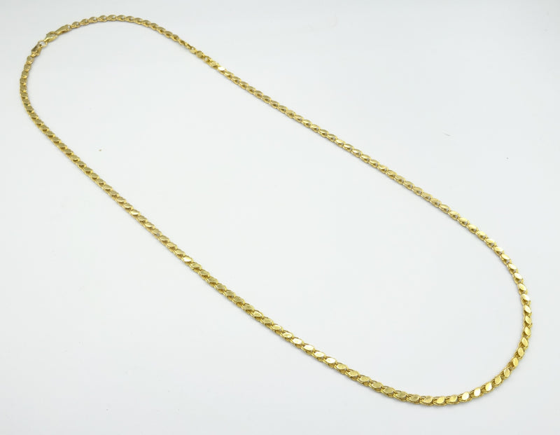 14ct gold "Pullu" chain 22". 7gr