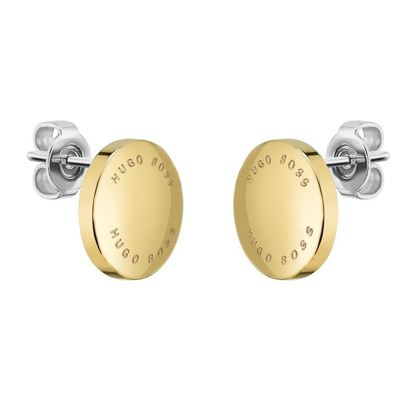 BOSS Medallion Ladies Stud Earrings 1580159
