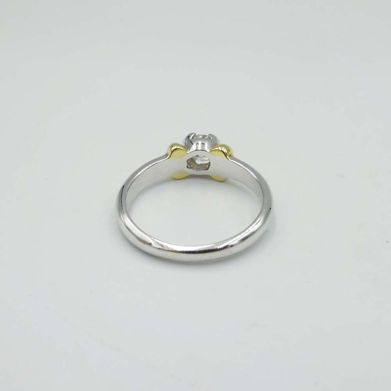 18ct White Gold Round Cut Diamond Ring 0.33ct