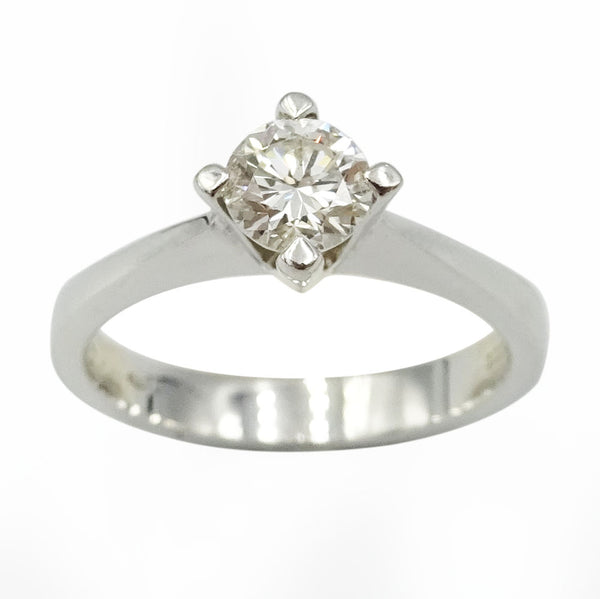 18ct White Gold Diamond Solitaire Engagement Ring 0.50ct - Richard Miles Jewellers