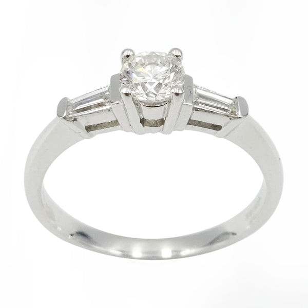 18ct White Gold Diamond Baguette Engagement Ring 0.50ct - Richard Miles Jewellers