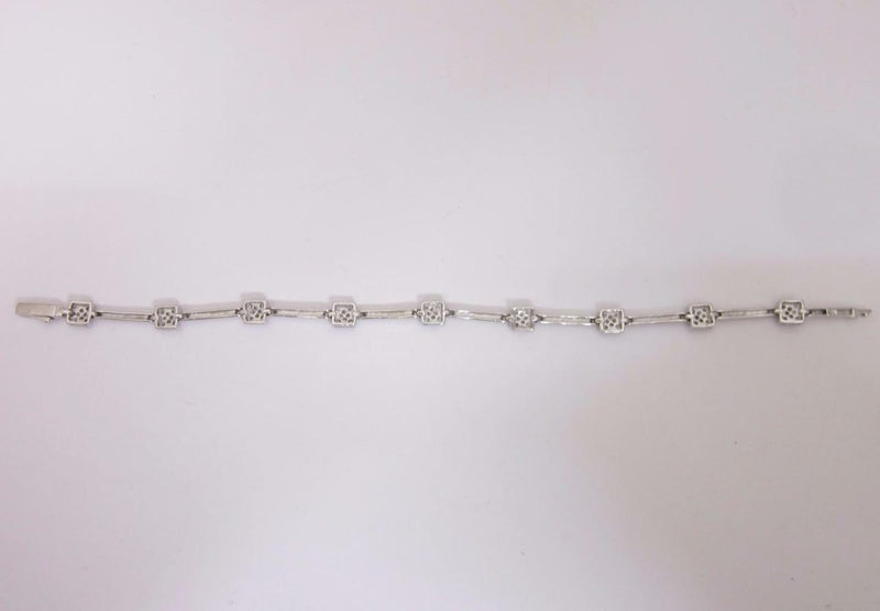18ct White Gold Pave Set Diamond 0.72ct Ladies Bracelet 7.5 inches RRP £2500 - Richard Miles Jewellers