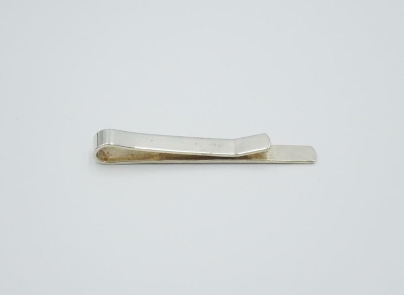 Sterling Silver 925 English Hallmarks Lion Tie Slide 8.1g 60mm 6.3mm - Richard Miles Jewellers