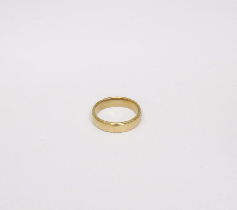 9ct Yellow Gold 5mm Wedding Band Ring Size R - Richard Miles Jewellers
