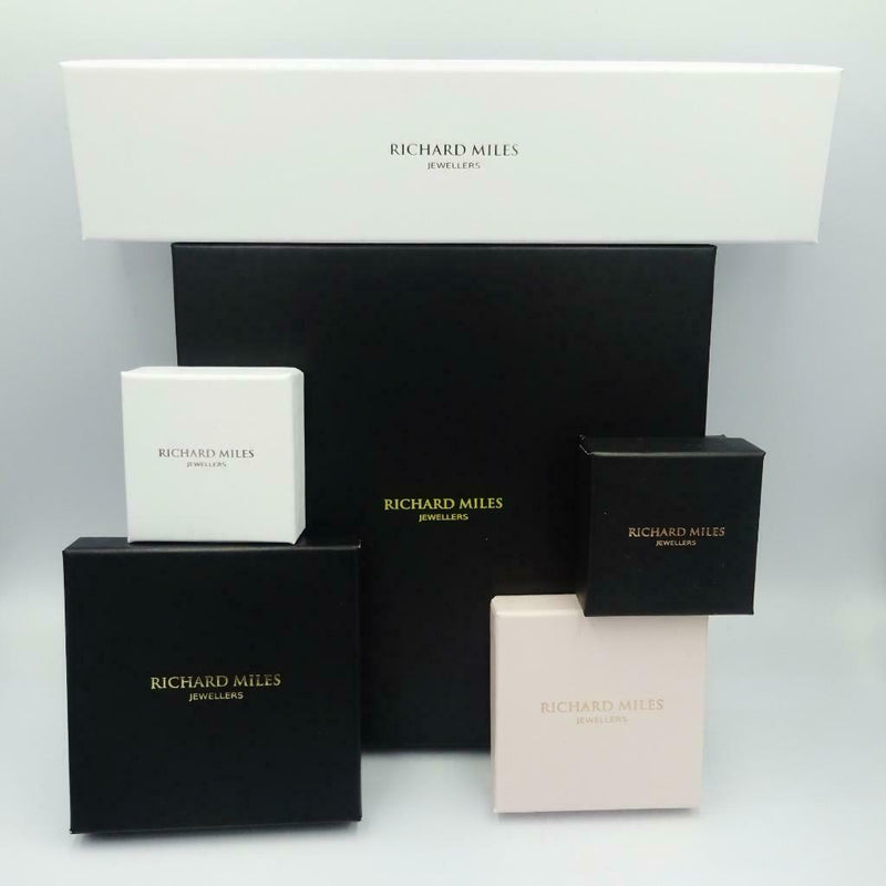 9ct Yellow Gold 375 Stamped Wrapped Style Marquise Cubic Zirconia Stud Earrings - Richard Miles Jewellers