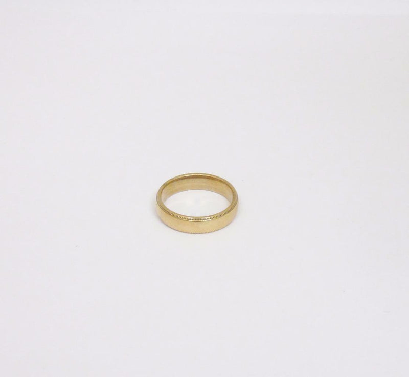9ct Yellow Gold 5mm Wedding Band Ring Size R - Richard Miles Jewellers