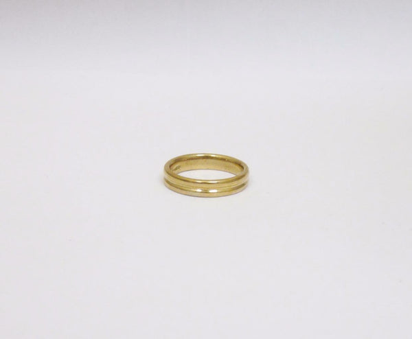 9ct Yellow Gold 4mm Wedding Band Ring Size P - Richard Miles Jewellers