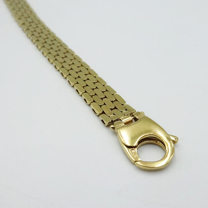 9ct Yellow Gold Flat Watch Jubilee Link Necklace 25.3g - Richard Miles Jewellers
