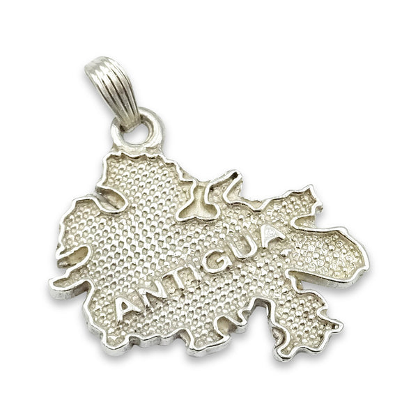 Sterling Silver Textured Antigua Pendant