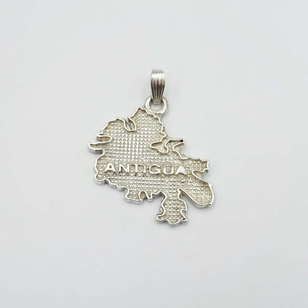 Sterling Silver Textured Antigua Pendant