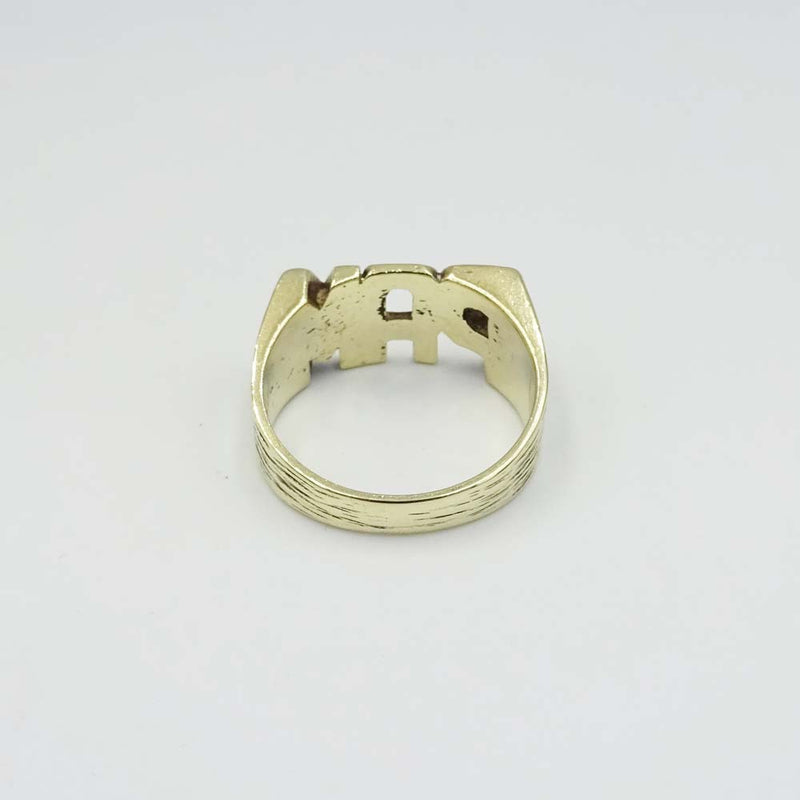 9ct Yellow Gold 'Pam' Ring Size O