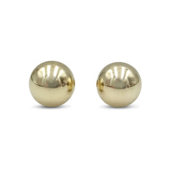 9ct Yellow Gold Ball Stud Earrings