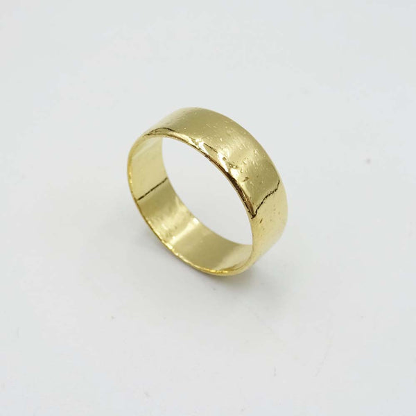 22ct Yellow Gold Wedding Band Size M 1/2