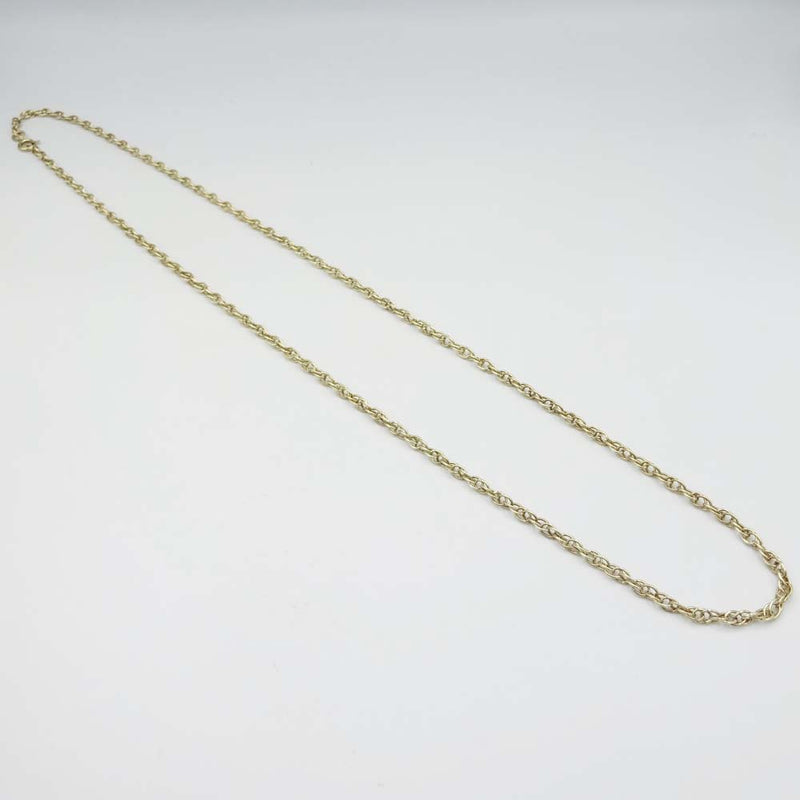 9ct Yellow Gold Prince of Wales Chain Necklace 24"