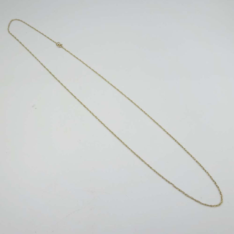 9ct Yellow Gold Fine Prince of Wales Chain Necklace 18"