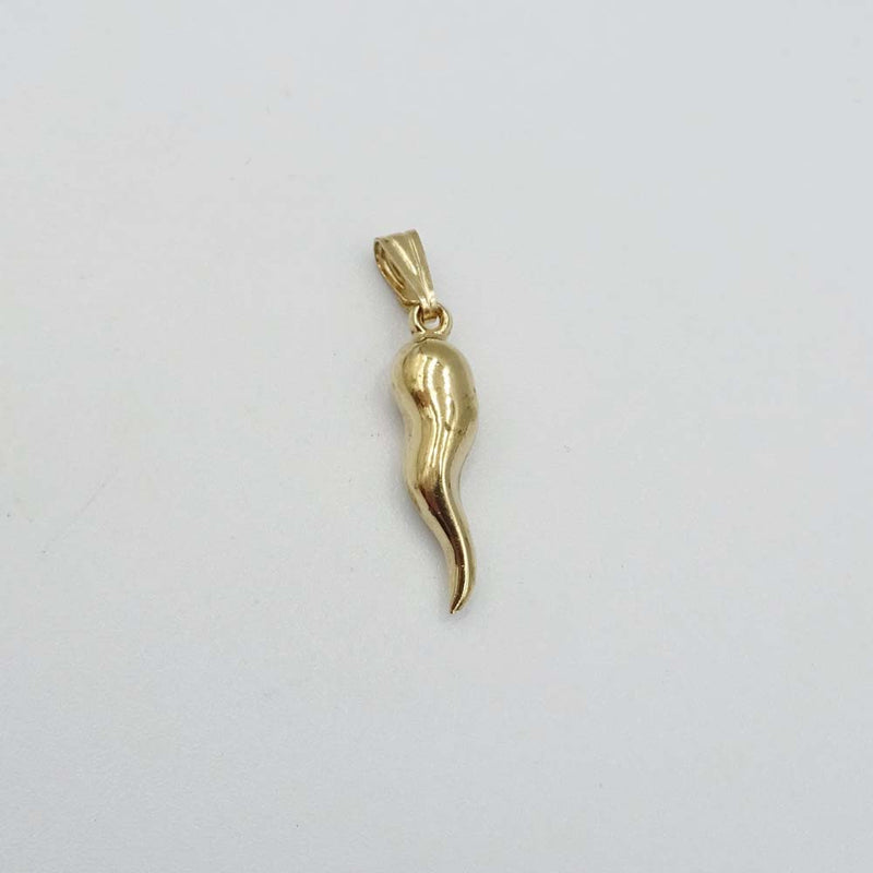 9ct Yellow Gold Small Horn of Life Pendant