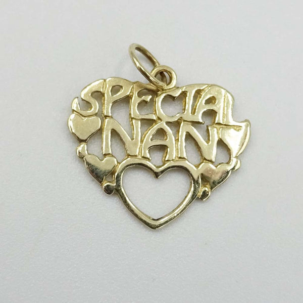 9ct Yellow Gold "Special Nan" Pendant