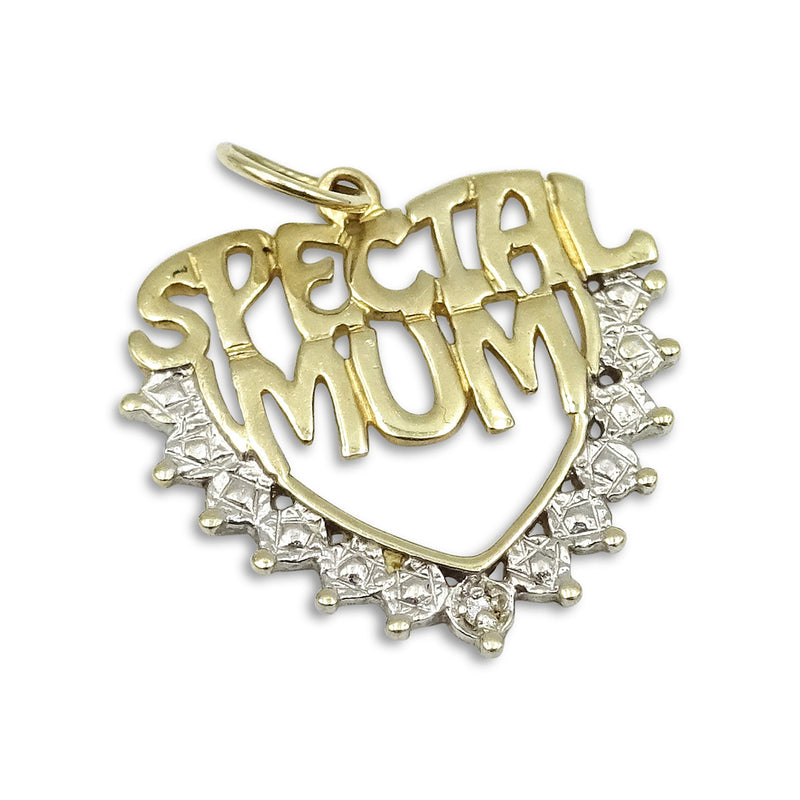 9ct Yellow Gold "Special Mum" Pendant