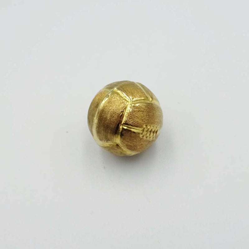 9ct Yellow Gold Vintage Style Football Charm