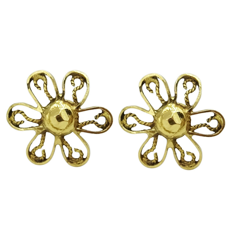 9ct Yellow Gold Daisy Flower Stud Earrings 1.6g - Richard Miles Jewellers