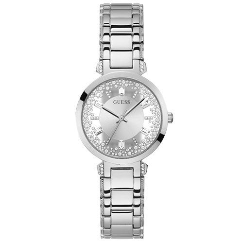 GUESS GW0470L1 Crystal Clear Ladies Watch