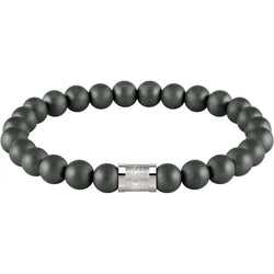 Hematite Beads Mens Bracelet 1580041M