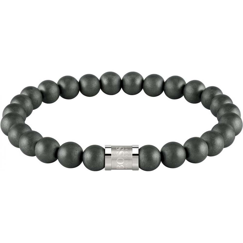Hematite Beads Mens Bracelet 1580041M