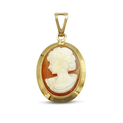 9ct Yellow Gold Cameo Pendant